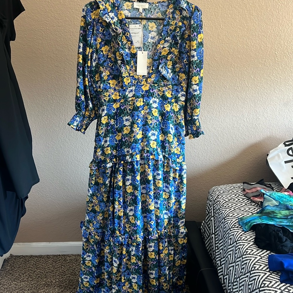 Melloday floral dress size M
